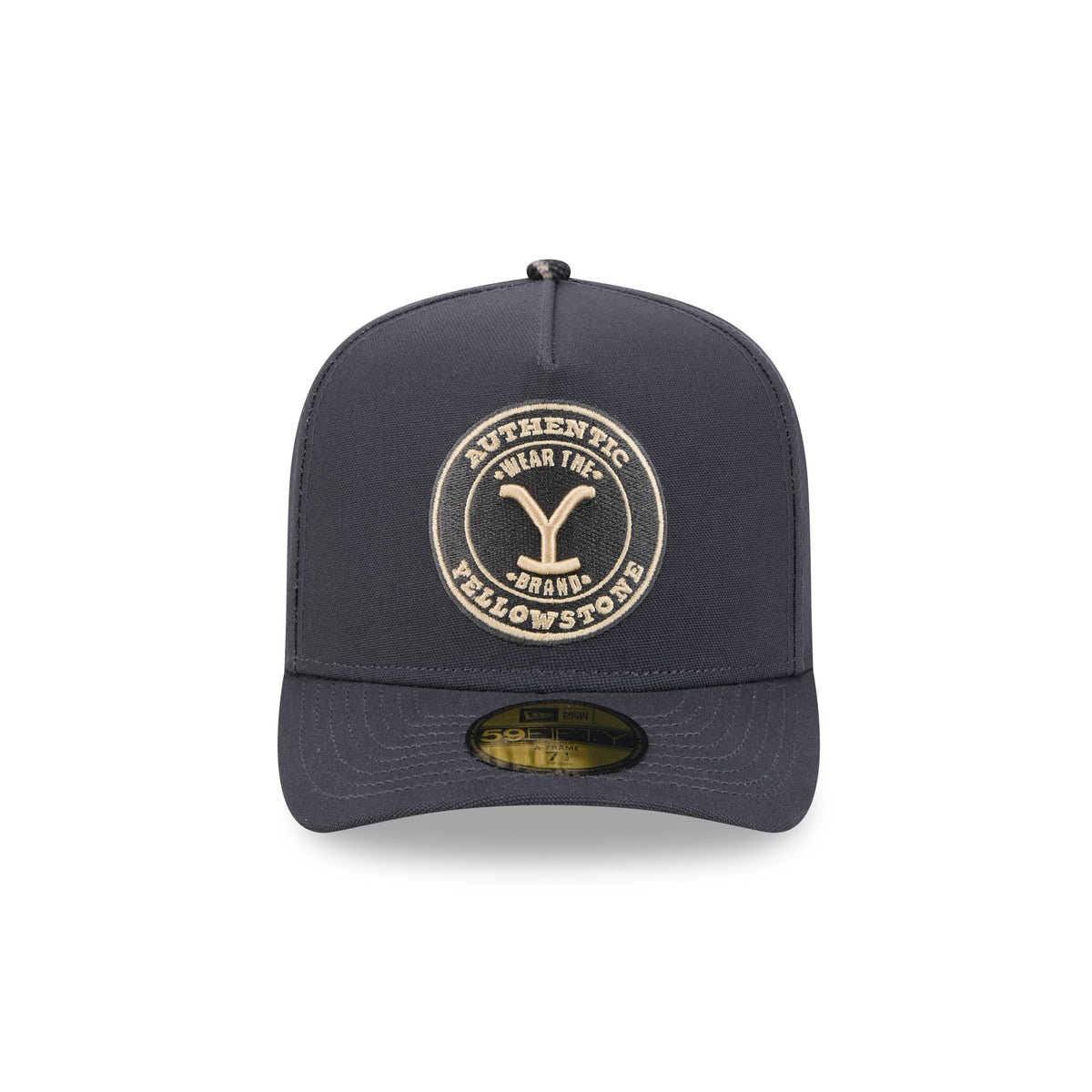 Yellowstone Gray 59FIFTY A-Frame Fitted Hat