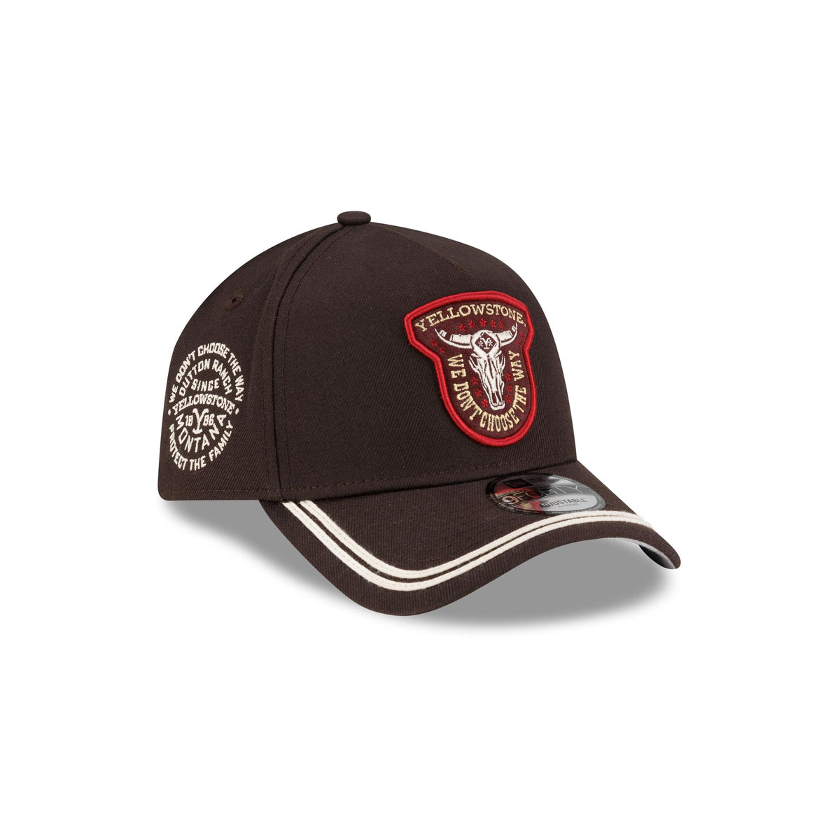 Yellowstone Contrast Visor 9FORTY A-Frame Snapback Hat