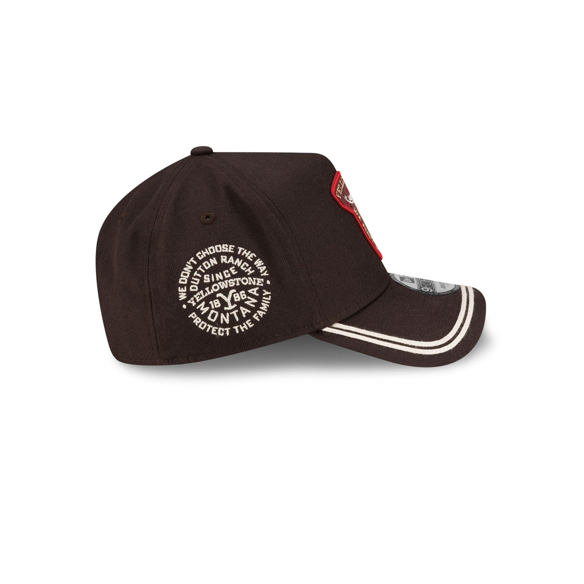 Yellowstone Contrast Visor 9FORTY A-Frame Snapback Hat