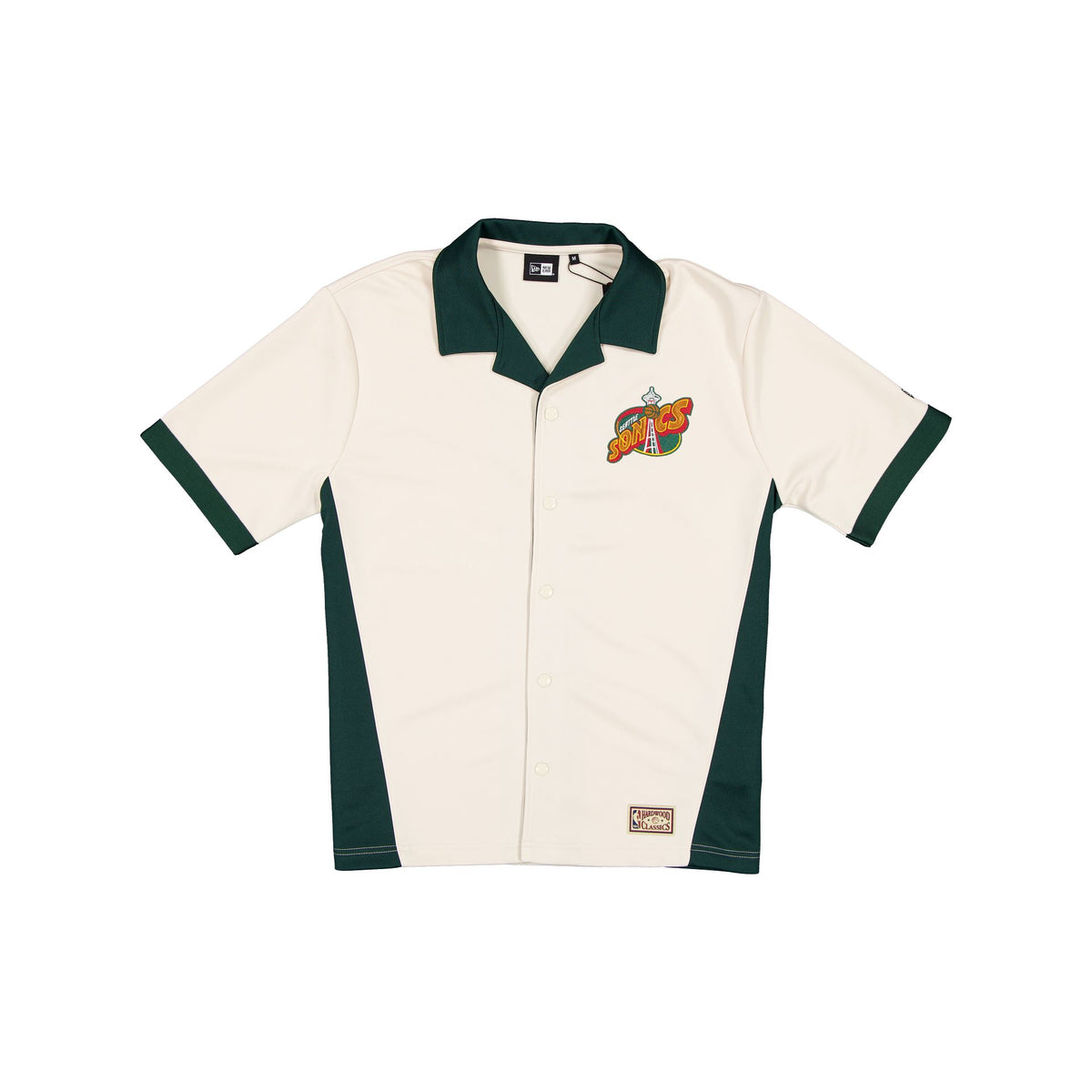 Seattle SuperSonics Hardwood Classics Revere Short Sleeve Shirt