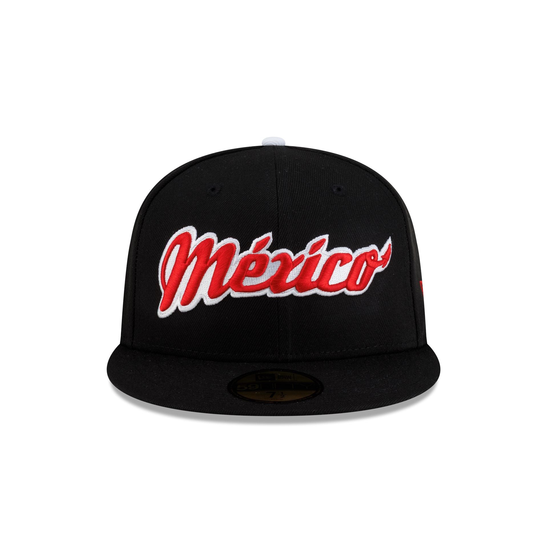 Born x Raised x Diablos Rojos del México Wordmark Black 59FIFTY Fitted Hat