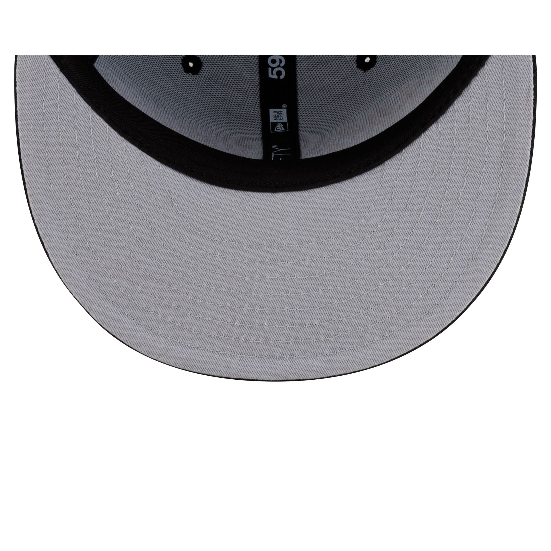 Born x Raised x Diablos Rojos del México Wordmark Black 59FIFTY Fitted Hat