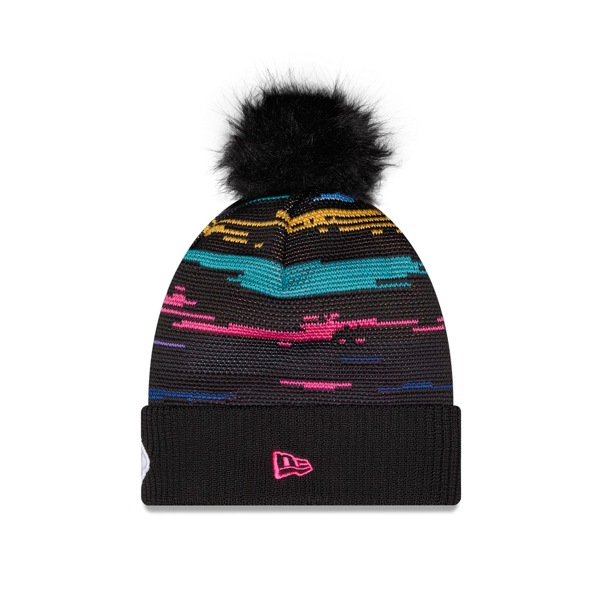 Kansas City Chiefs 2026 Crucial Catch Women's Pom Knit Hat