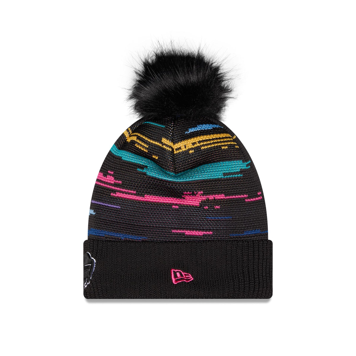 Buffalo Bills 2026 Crucial Catch Women's Pom Knit Hat