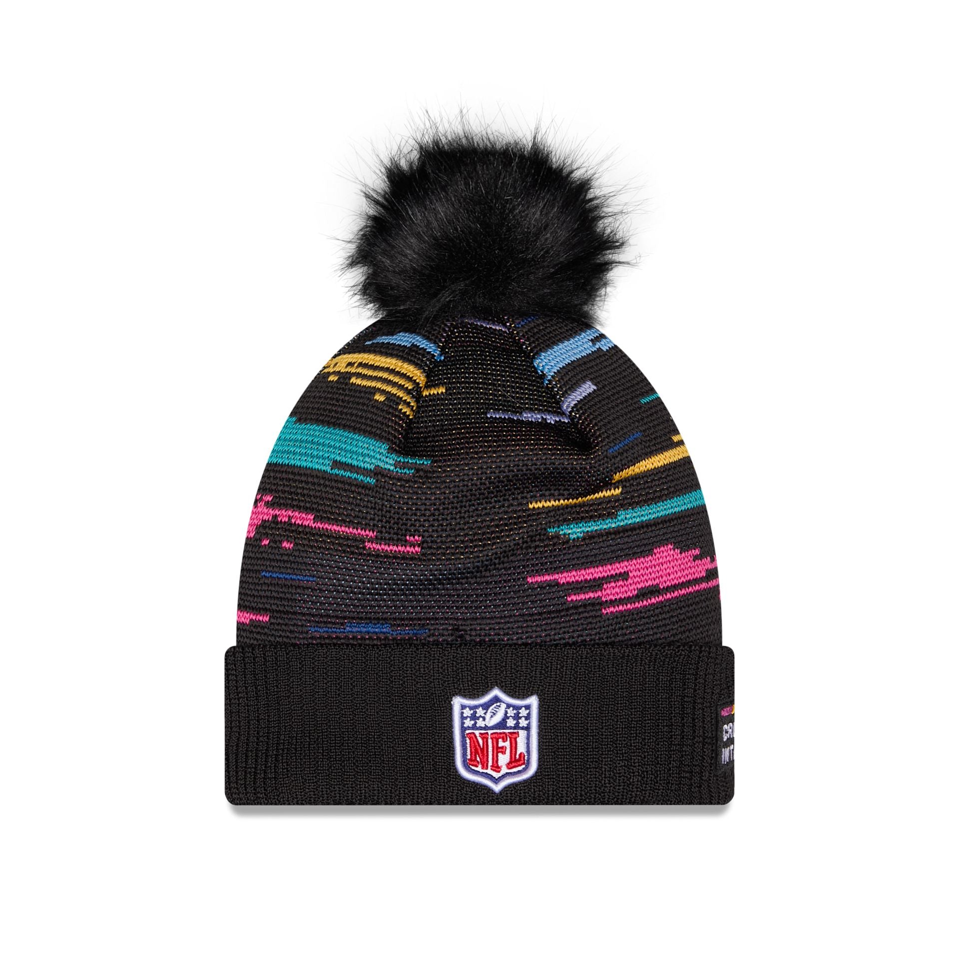 Buffalo Bills 2026 Crucial Catch Women's Pom Knit Hat – New Era Cap