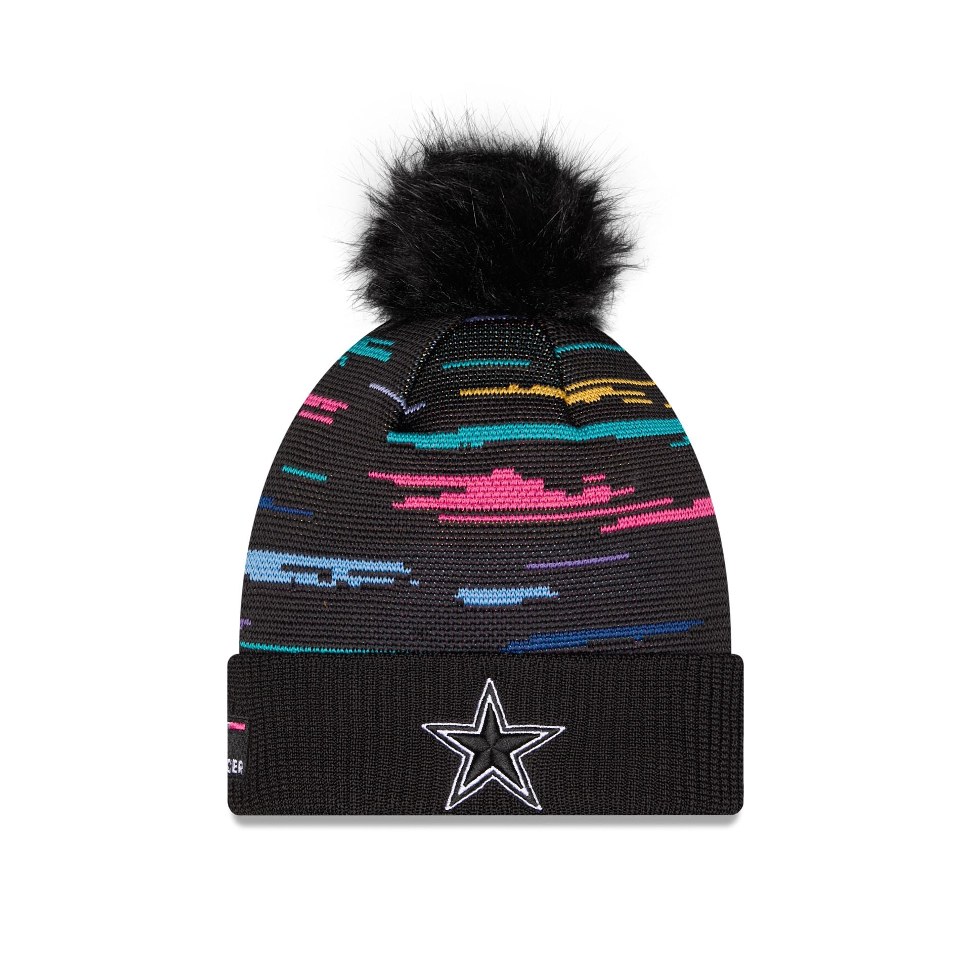 Dallas Cowboys 2026 Crucial Catch Women's Pom Knit Hat