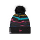 Chicago Bears 2026 Crucial Catch Women's Pom Knit Hat