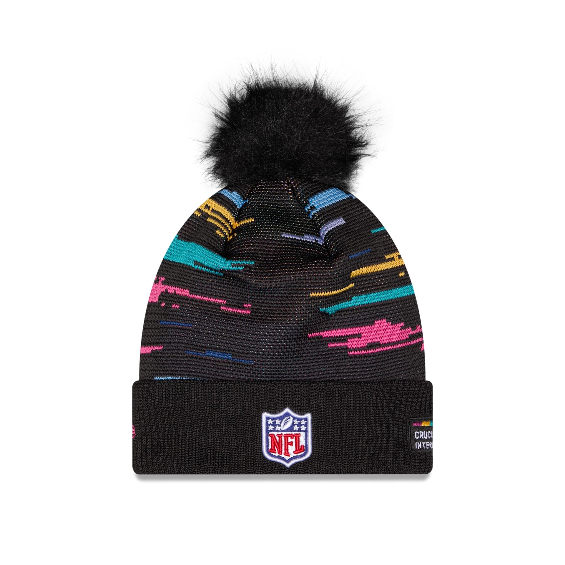 San Francisco 49ers 2026 Crucial Catch Women's Pom Knit Hat