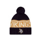 Minnesota Vikings 2026 Rivalries Women's Pom Knit Hat