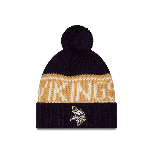 Minnesota Vikings 2026 Rivalries Women's Pom Knit Hat