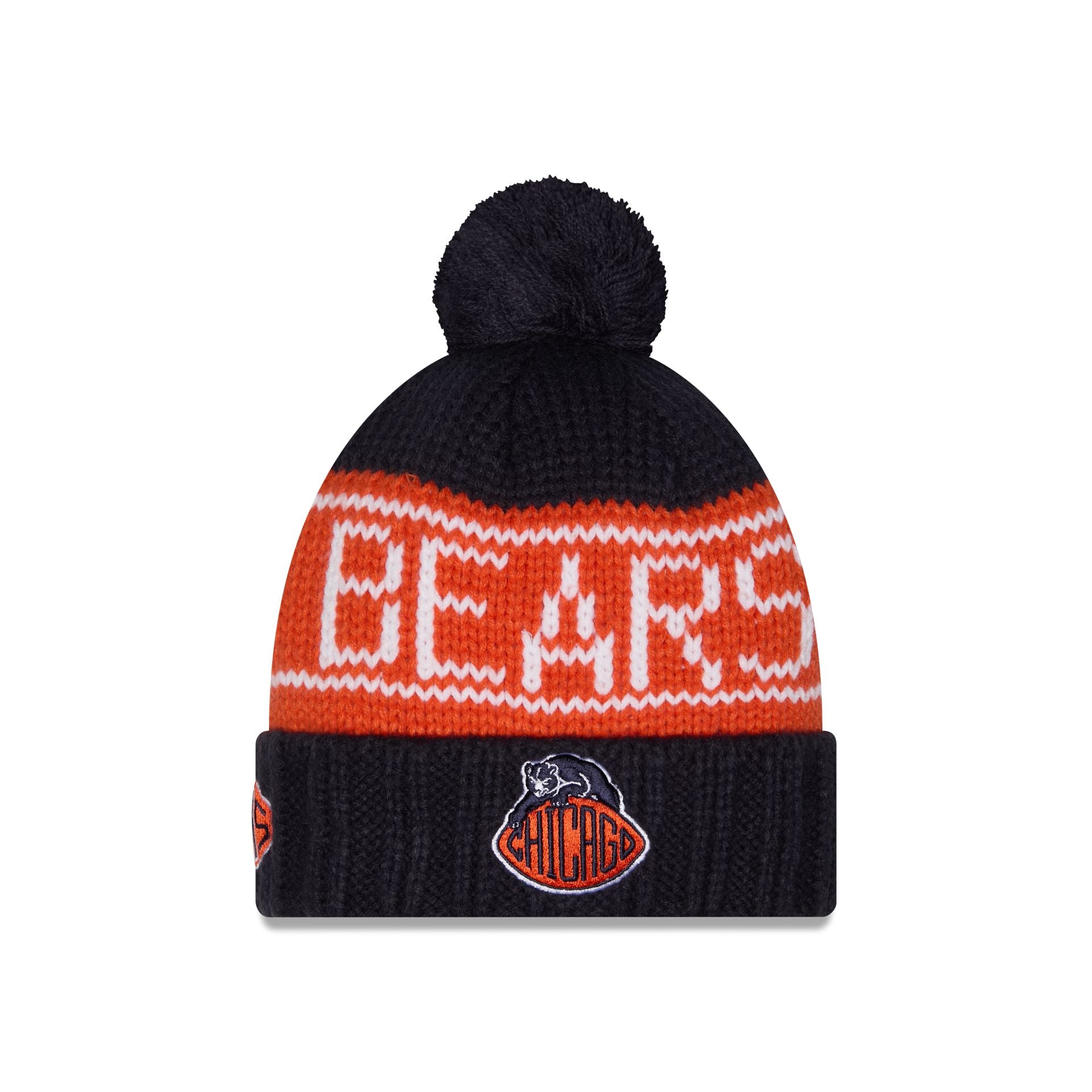 Chicago Bears 2026 Rivalries Women's Pom Knit Hat