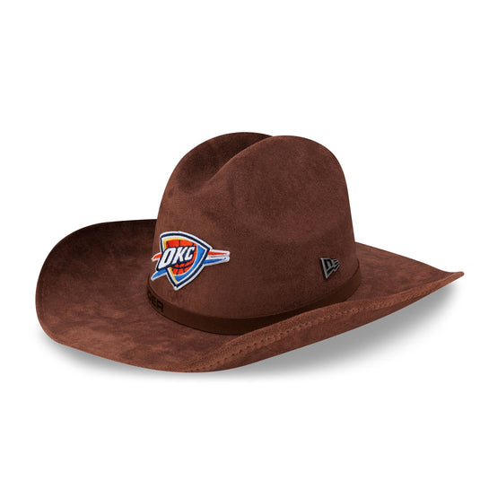 Oklahoma City Thunder Brown Cowboy Hat