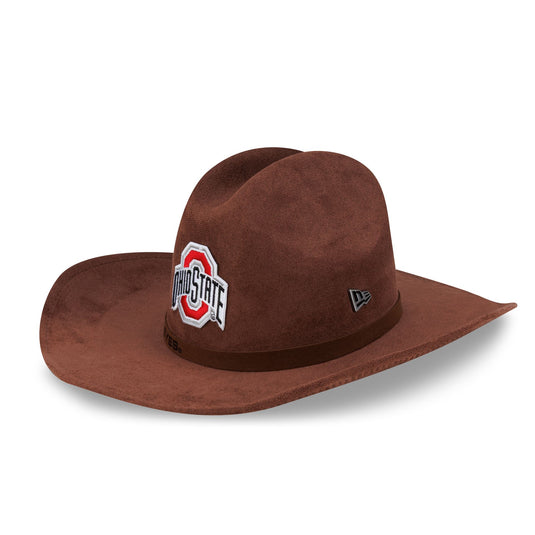 Ohio State Buckeyes Brown Cowboy Hat