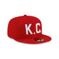 Kansas City Monarchs Turn Back the Clock Red 59FIFTY Fitted Hat