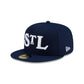 St. Louis Stars Turn Back the Clock Blue 59FIFTY Fitted Hat