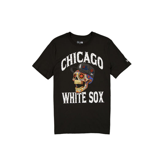 Chicago White Sox Day of the Dead Black T-Shirt