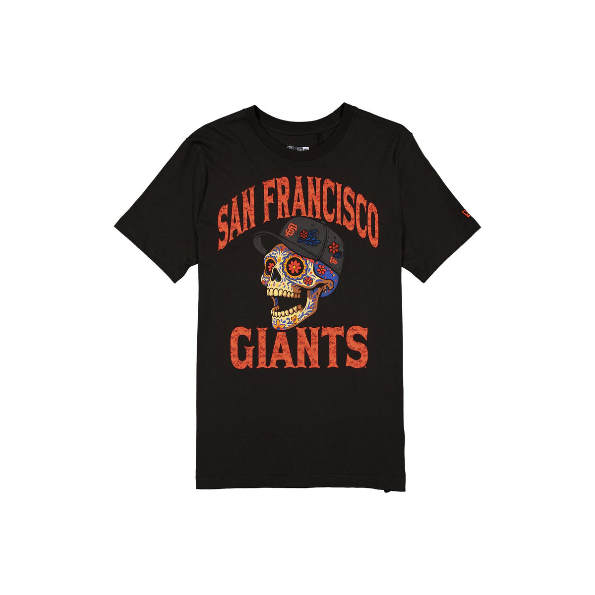 San Francisco Giants Day of the Dead Black T-Shirt
