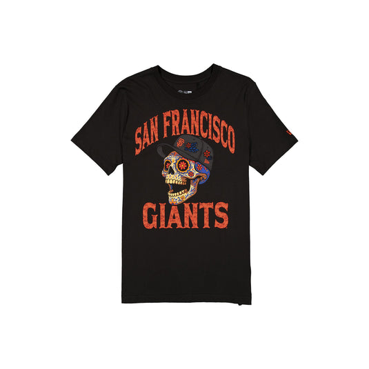San Francisco Giants Day of the Dead Black T-Shirt