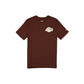 Los Angeles Lakers Camo Logo Brown T-Shirt