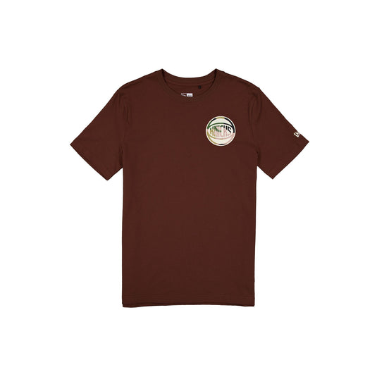 New York Knicks Camo Logo Brown T-Shirt
