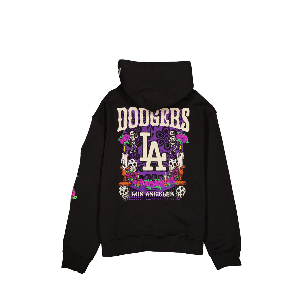 Los Angeles Dodgers Day of the Dead Black Hoodie