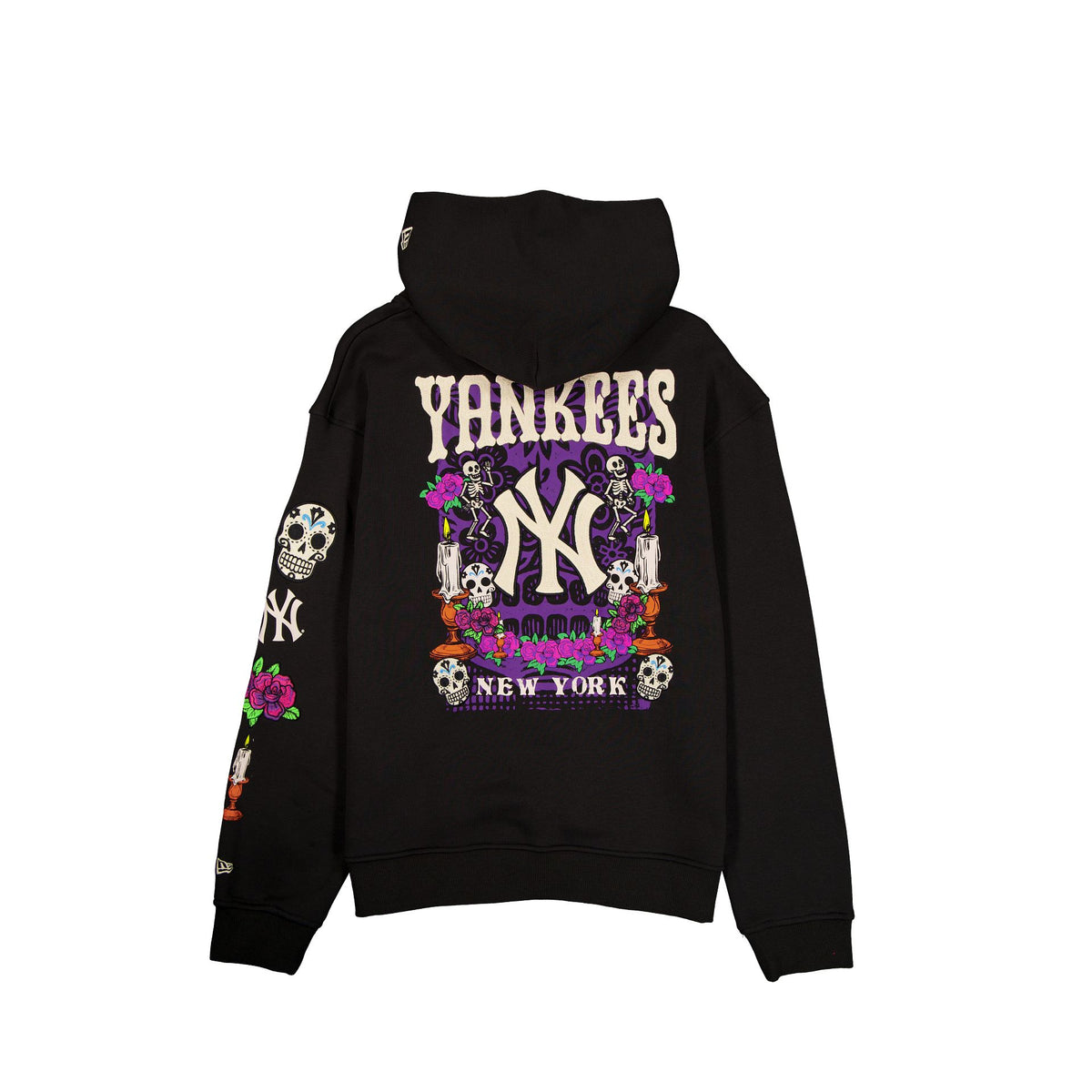New York Yankees Day of the Dead Black Hoodie