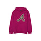 Atlanta Braves Corduroy Logo Cherry Hoodie