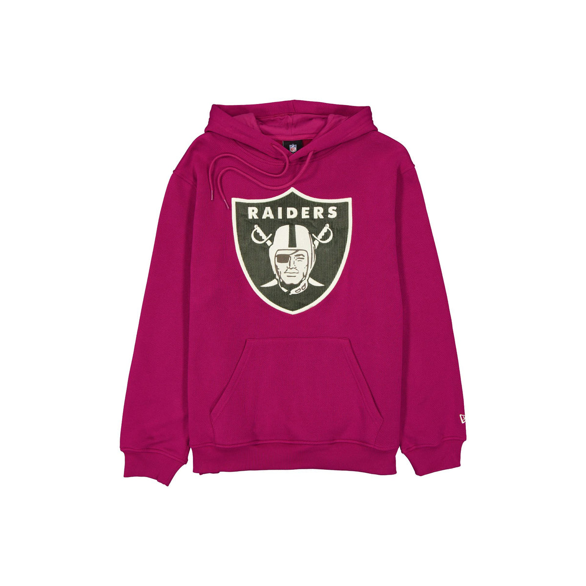 Las Vegas Raiders Corduroy Logo Cherry Hoodie