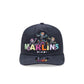 Miami Marlins Day of the Dead Skeleton Dance 19TWENTY Snapback Hat