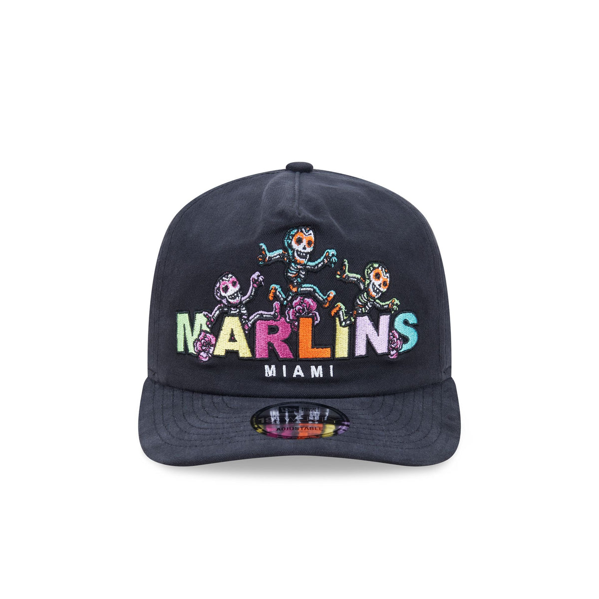 Miami Marlins Day of the Dead Skeleton Dance 19TWENTY Snapback Hat