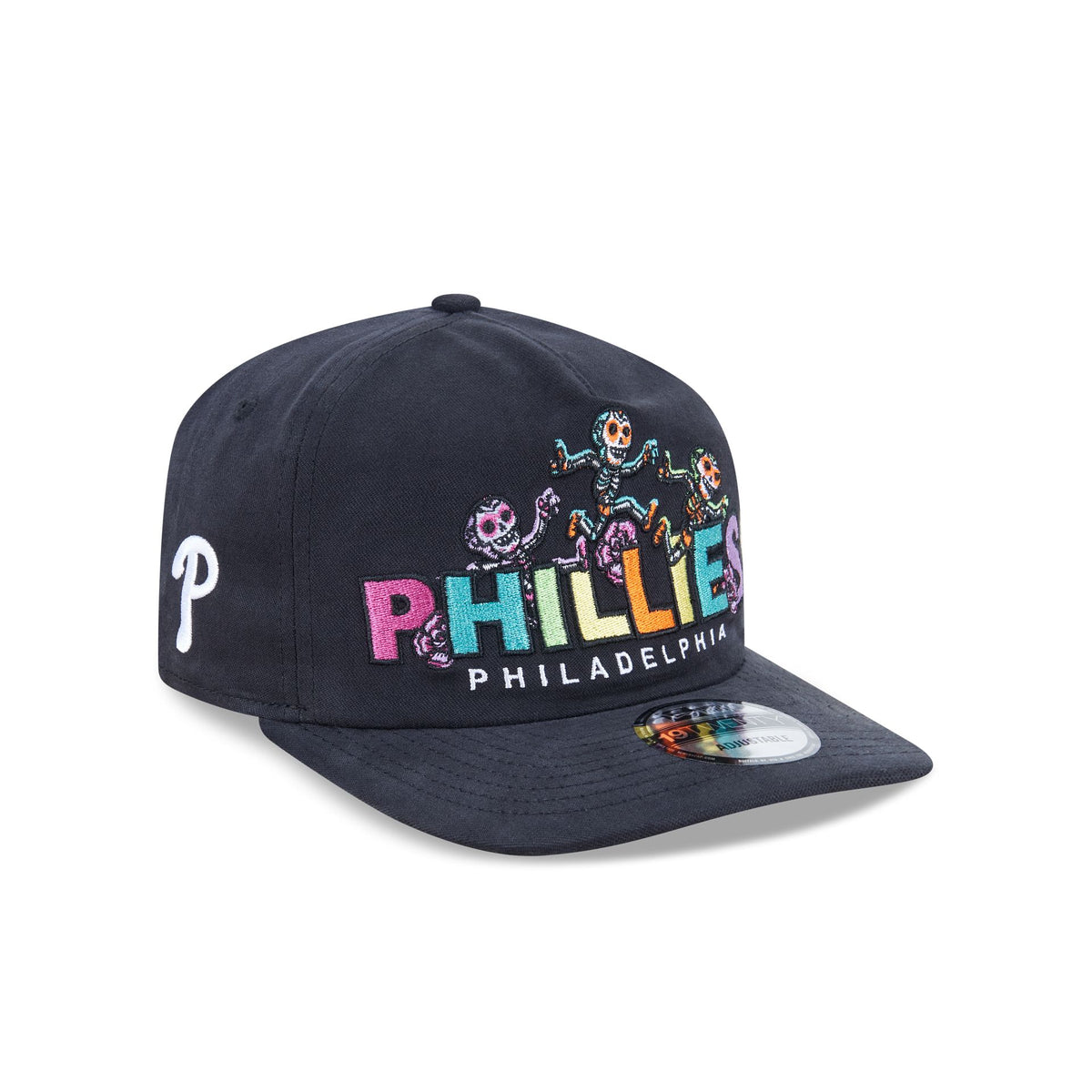 Philadelphia Phillies Day of the Dead Skeleton Dance 19TWENTY Snapback Hat