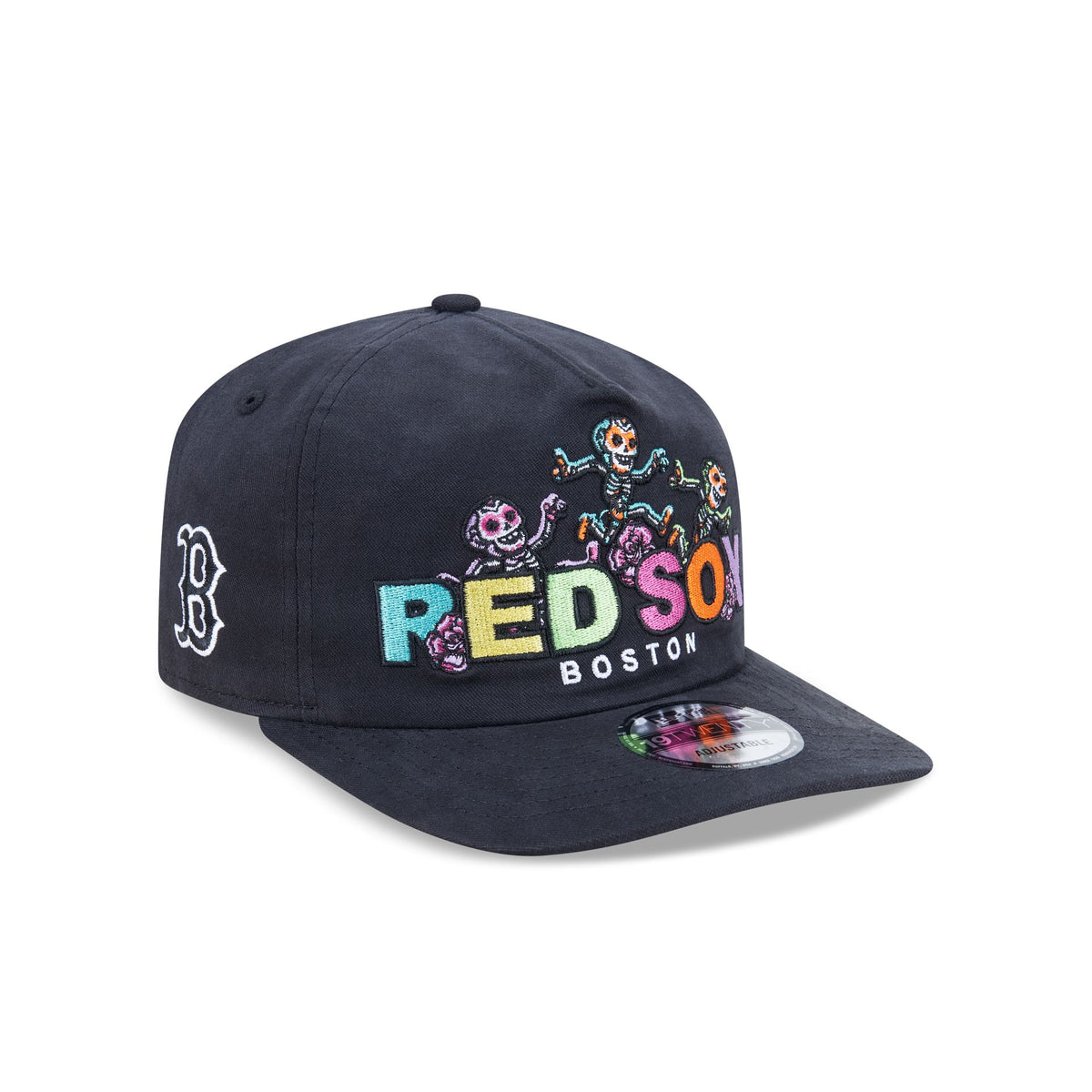 Boston Red Sox Day of the Dead Skeleton Dance 19TWENTY Snapback Hat