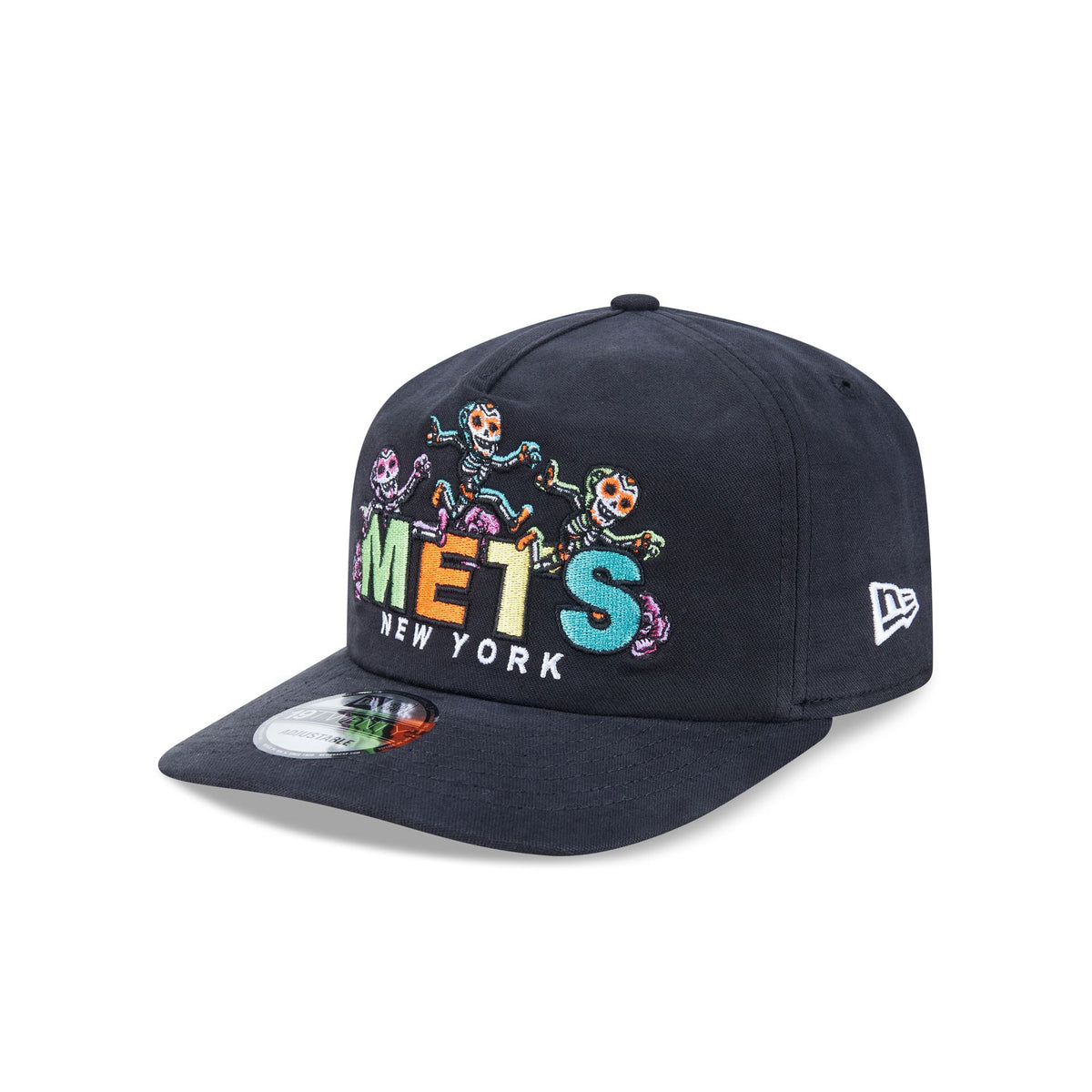 New York Mets Day of the Dead Skeleton Dance 19TWENTY Snapback Hat