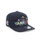 New York Yankees Day of the Dead Skeleton Dance 19TWENTY Snapback Hat