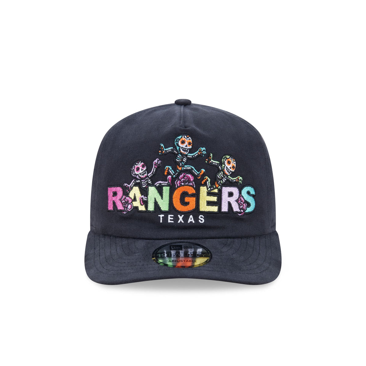 Texas Rangers Day of the Dead Skeleton Dance 19TWENTY Snapback Hat