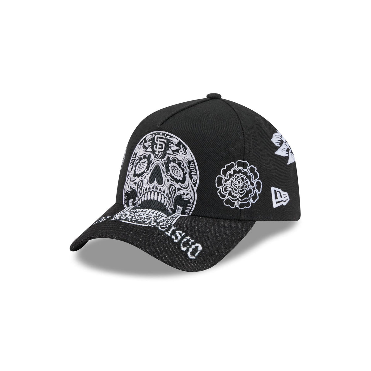 San Francisco Giants Day of the Dead Skull 9FORTY A-Frame Snapback Hat