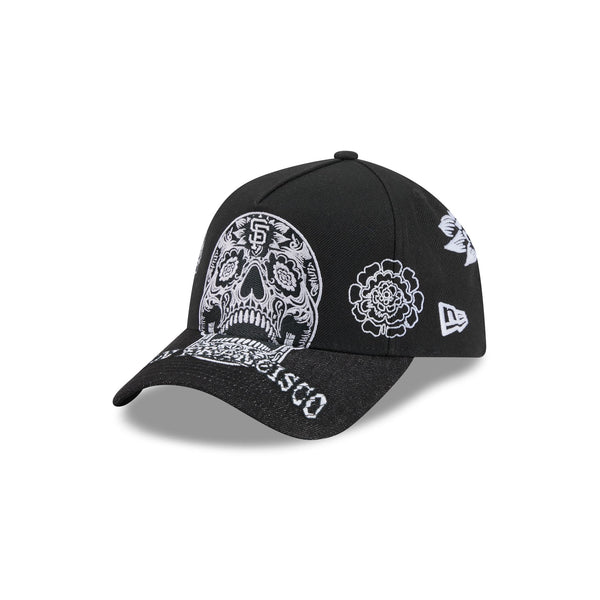 San Francisco Giants Day of the Dead Skull 9FORTY A-Frame Snapback