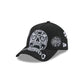 Chicago Cubs Day of the Dead Skull 9FORTY A-Frame Snapback Hat