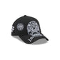 Los Angeles Dodgers Day of the Dead Skull 9FORTY A-Frame Snapback Hat