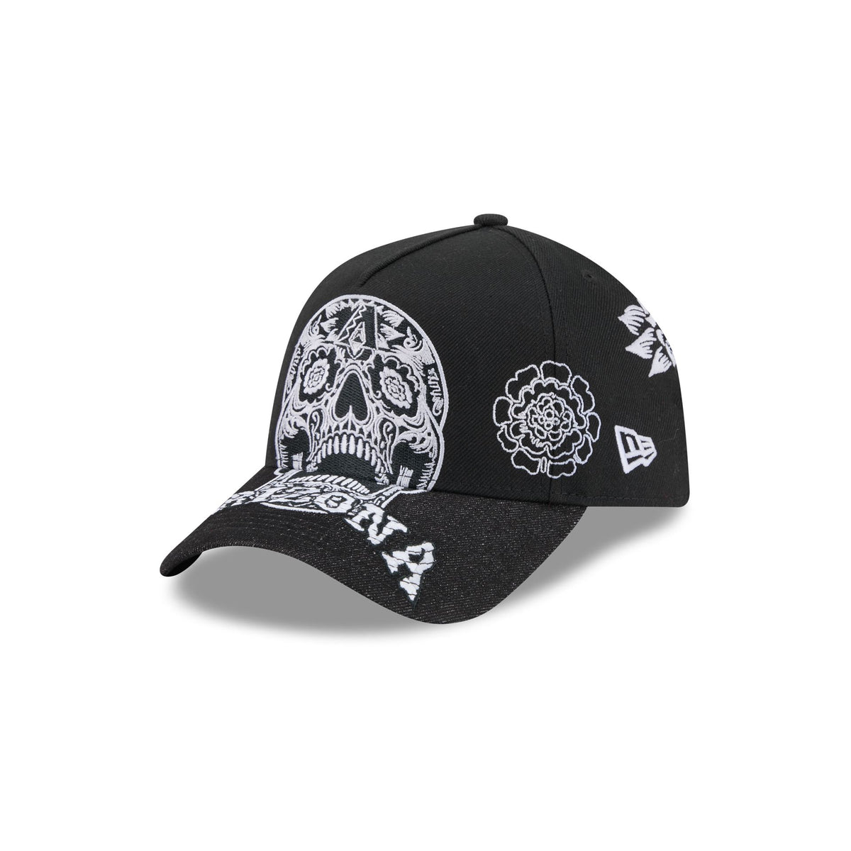 Arizona Diamondbacks Day of the Dead Skull 9FORTY A-Frame Snapback Hat