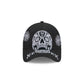 New York Mets Day of the Dead Skull 9FORTY A-Frame Snapback Hat