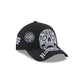 Houston Astros Day of the Dead Skull 9FORTY A-Frame Snapback Hat