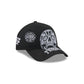 Texas Rangers Day of the Dead Skull 9FORTY A-Frame Snapback Hat