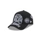 Boston Red Sox Day of the Dead Skull 9FORTY A-Frame Snapback Hat