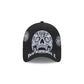 Miami Marlins Day of the Dead Skull 9FORTY A-Frame Snapback Hat