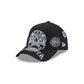 Atlanta Braves Day of the Dead Skull 9FORTY A-Frame Snapback Hat