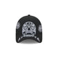 Atlanta Braves Day of the Dead Skull 9FORTY A-Frame Snapback Hat