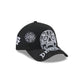 Detroit Tigers Day of the Dead Skull 9FORTY A-Frame Snapback Hat