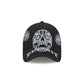 Detroit Tigers Day of the Dead Skull 9FORTY A-Frame Snapback Hat
