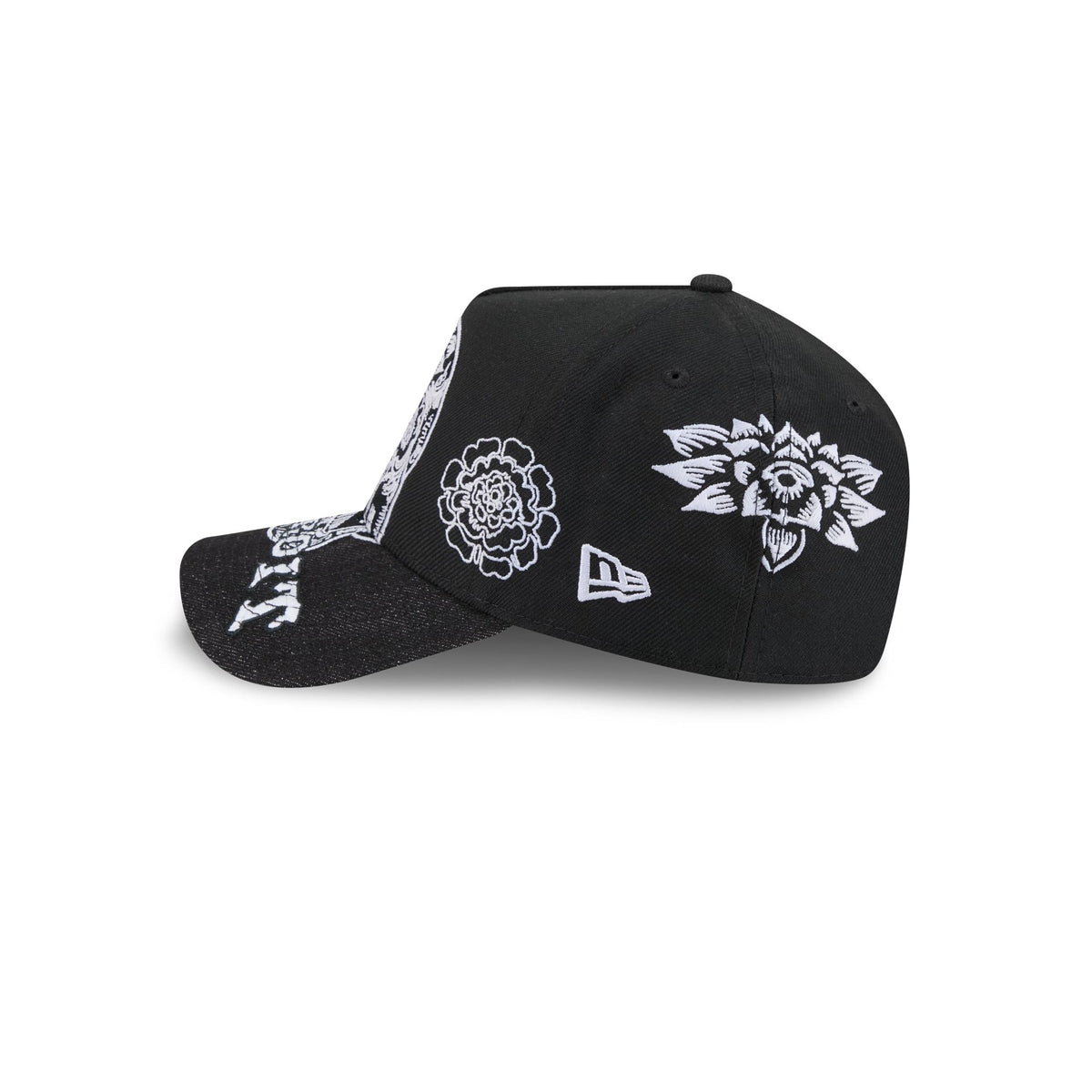 Detroit Tigers Day of the Dead Skull 9FORTY A-Frame Snapback Hat